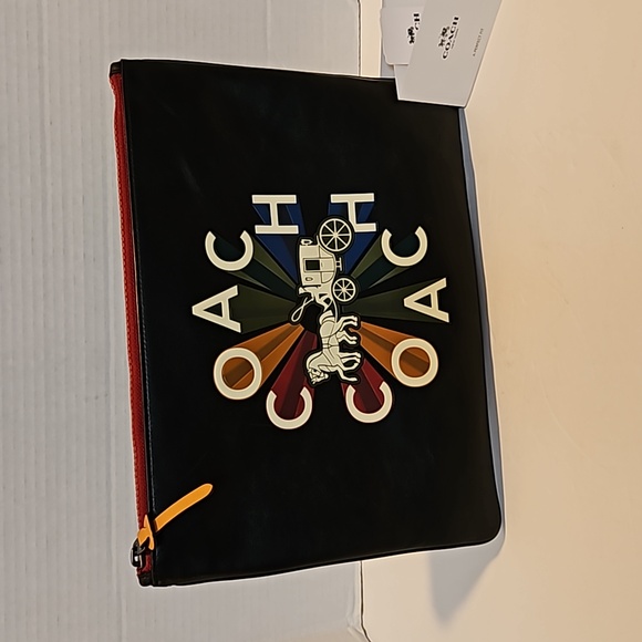 (NWT) AUTHENTIC COACH POUCH - Picture 1 of 8